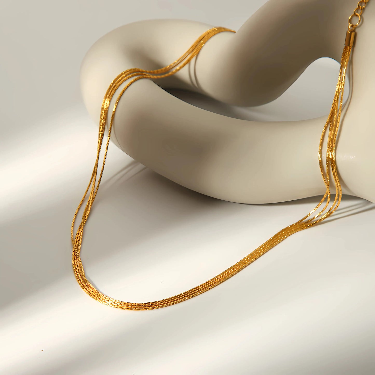 Opulent Duo Chain Necklace