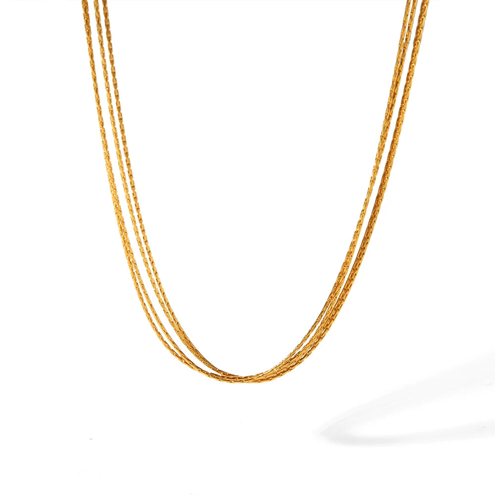 Opulent Duo Chain Necklace