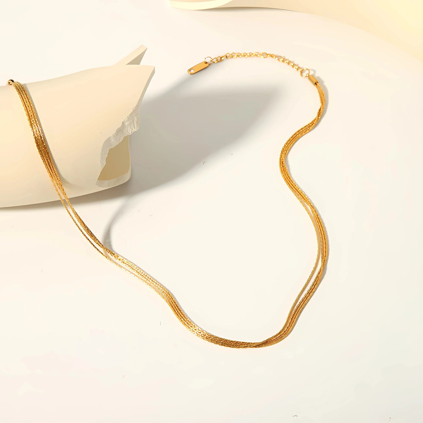 Opulent Duo Chain Necklace