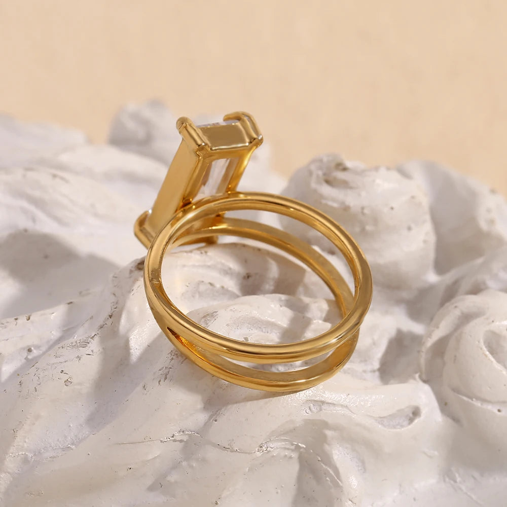 Double Layer Alya Ring