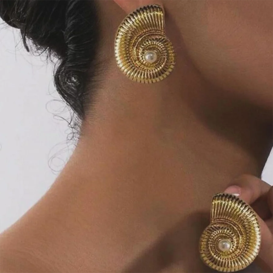 PearlCrest Earrings