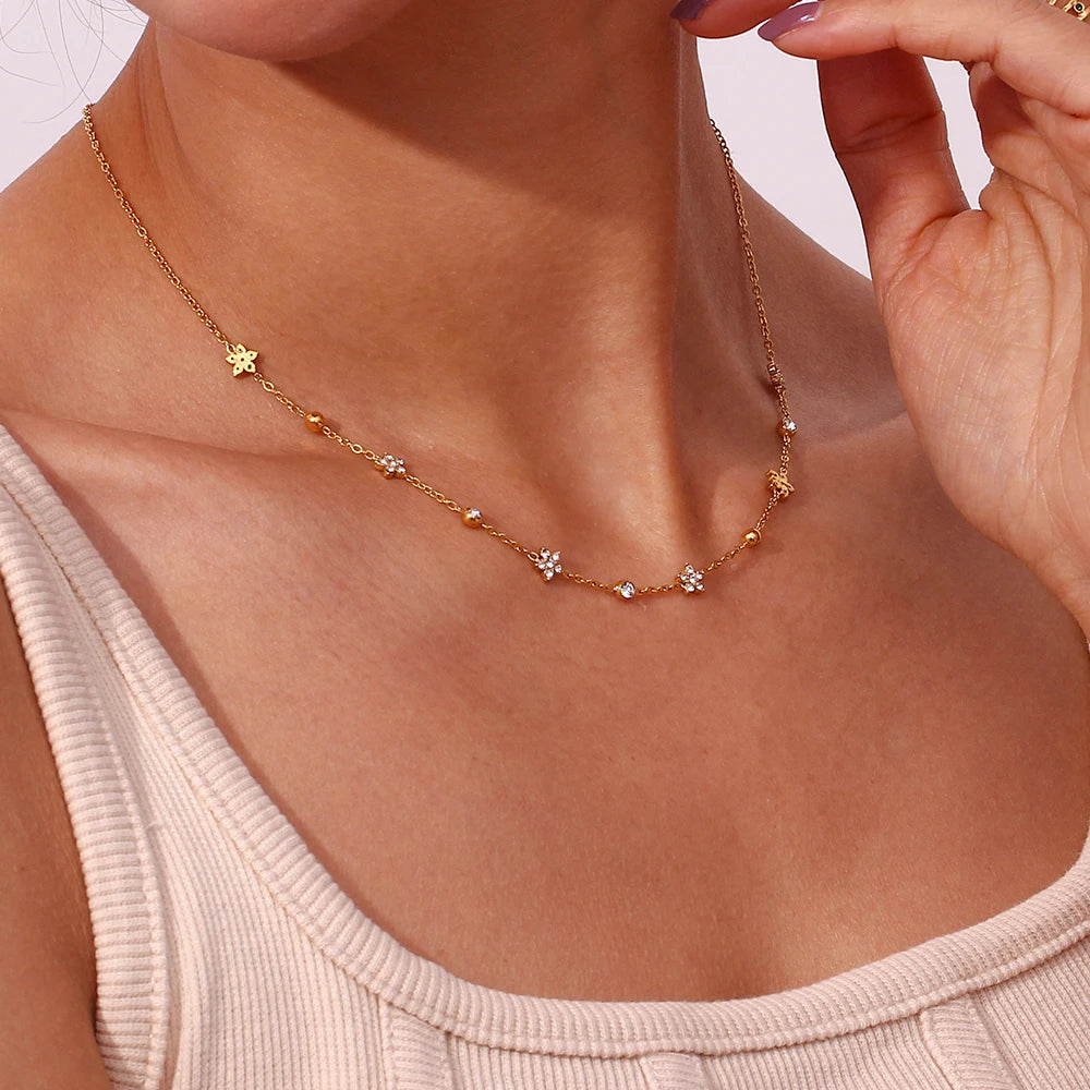 Sweetheart Gold Necklace