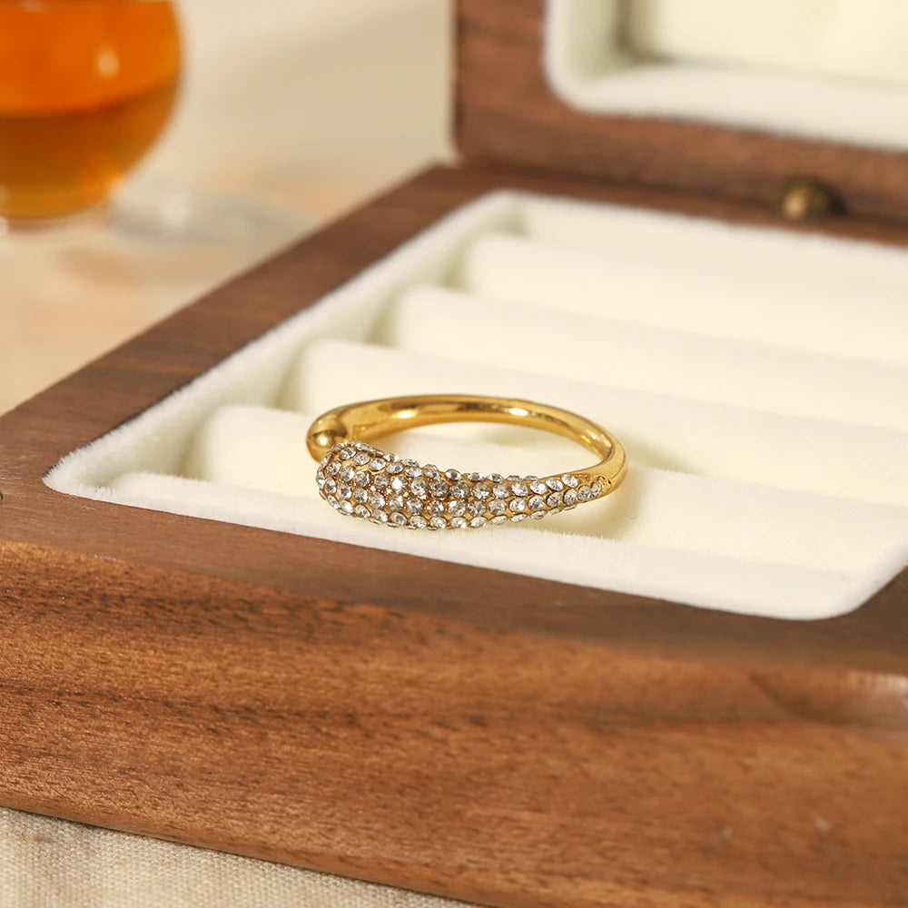 EternaShine Zircon Ring