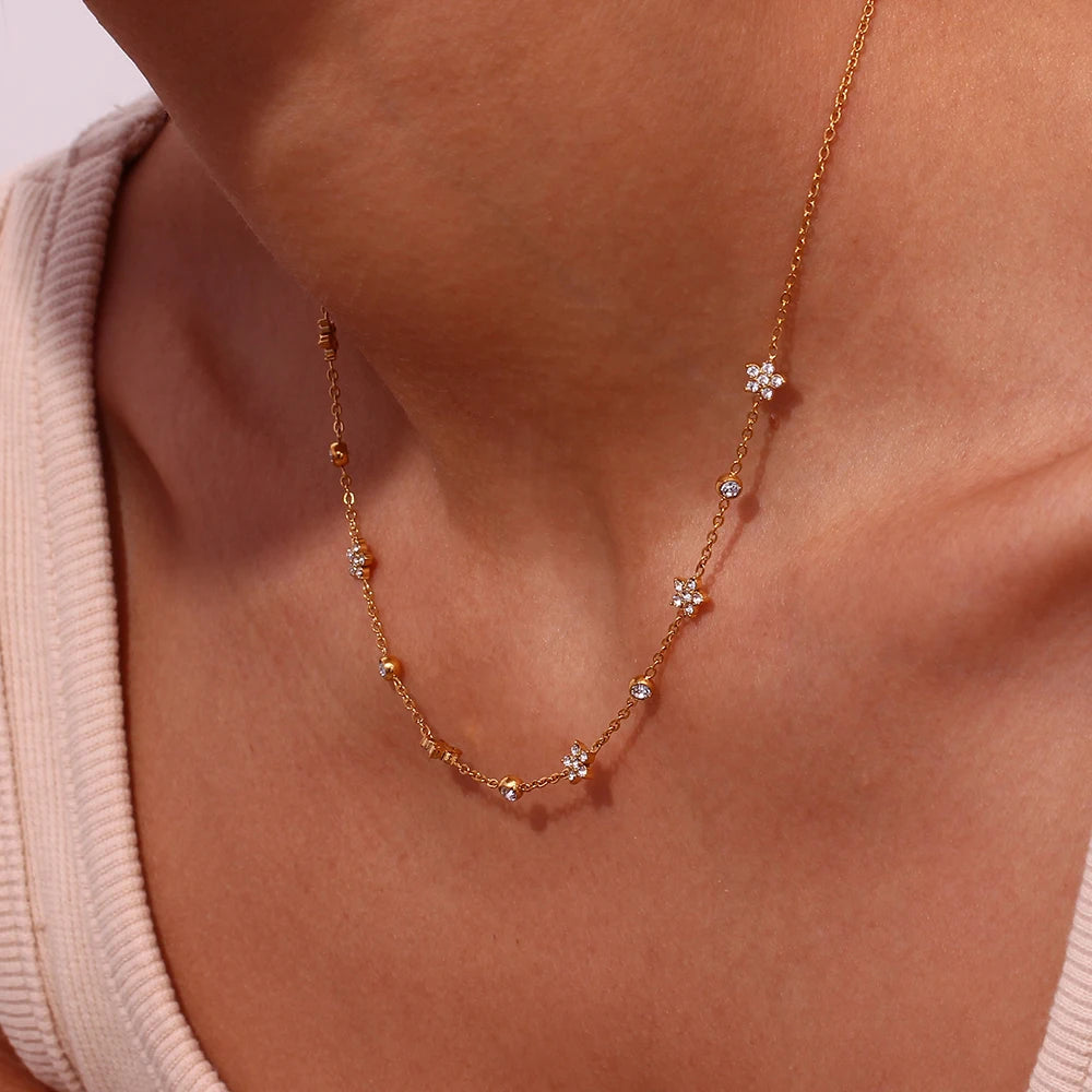 Sweetheart Gold Necklace